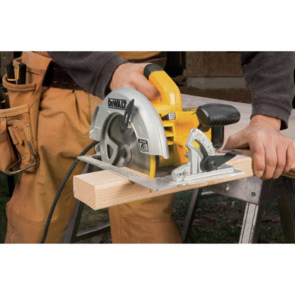 DEWALT Circular Saw, 7-1/4 inch, Pivoting with up to 57 Degree Bevel, Corded (DWE575SB)