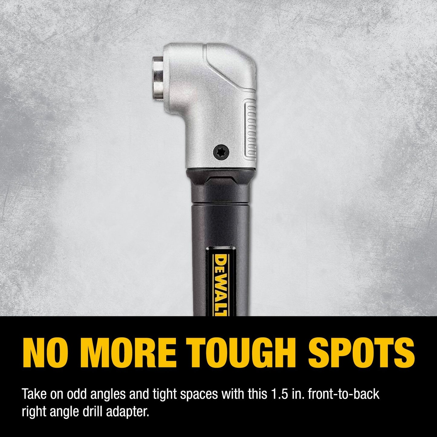 DEWALT IMPACT READY 1.5" Right Angle Attachment for Impact Driver (DWARA120)