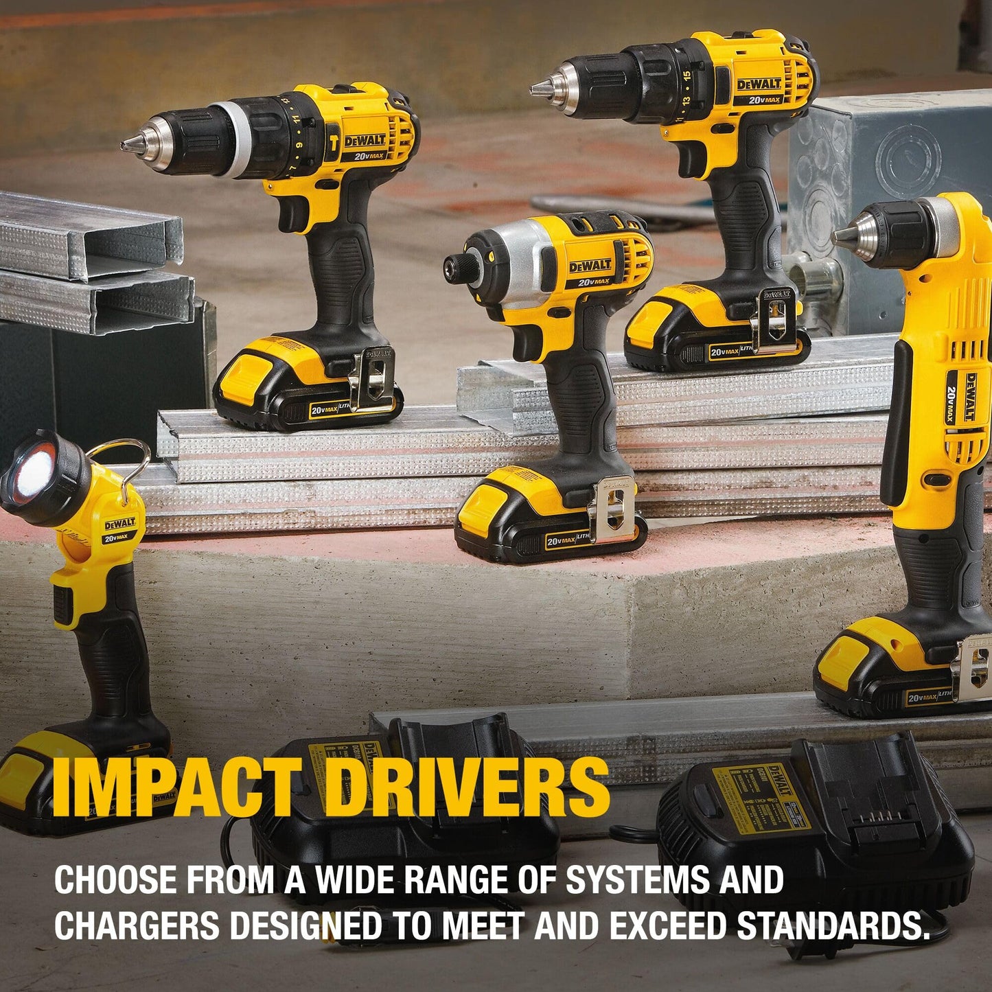 DEWALT IMPACT READY 1.5" Right Angle Attachment for Impact Driver (DWARA120)